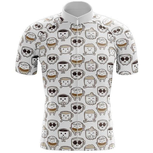 Cute Coffee Cycling Jersey